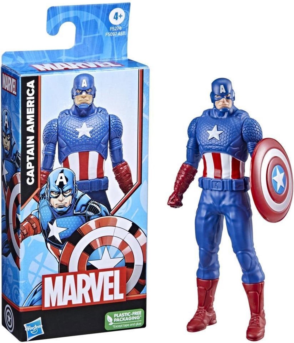Speelgoed -Speelgoed 4 jaar -Spelfiguur -Marvel -Captain America