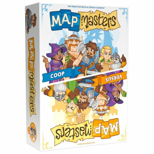 MapMasters - bordspel - 1 tot 5 spelers - EN/FR