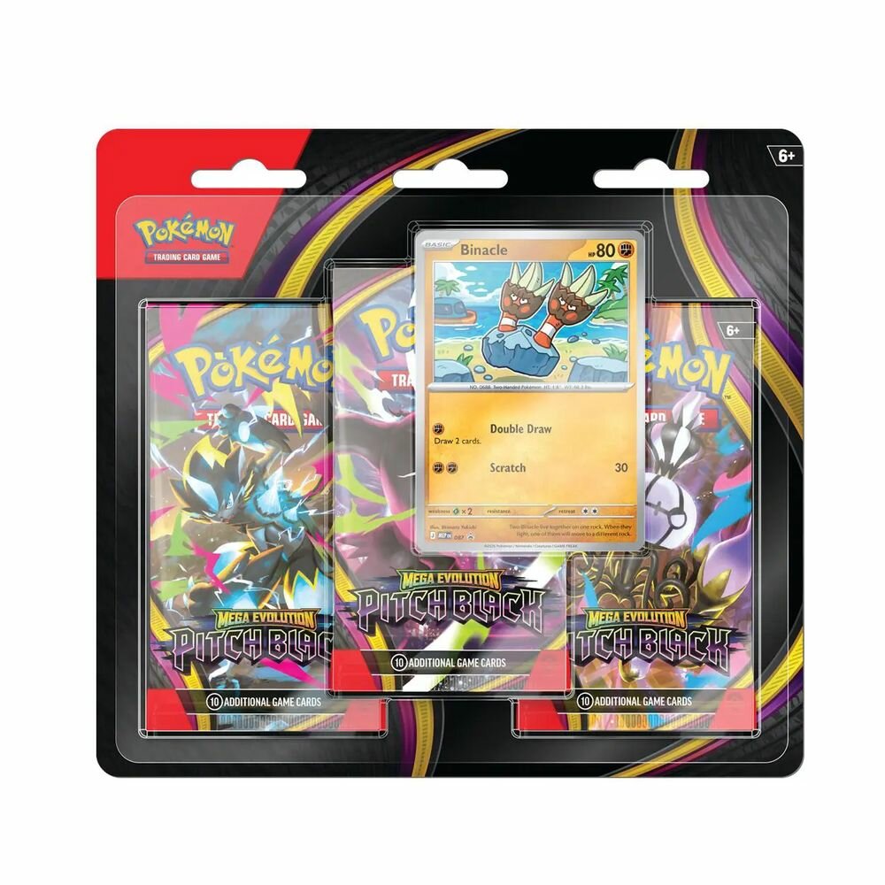 Pitch Black - 3 Booster Blister