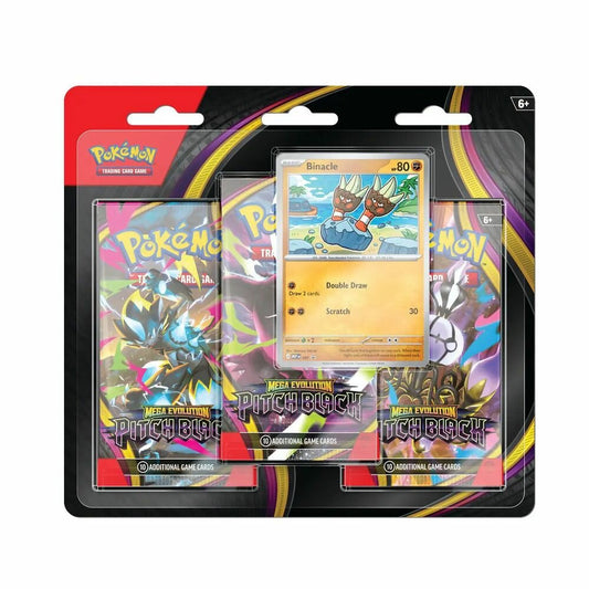 Pitch Black - 3 Booster Blister