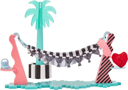 L.O.L. Surprise! Leading Baby Vakantielounge - Meubelspeelset met pop
