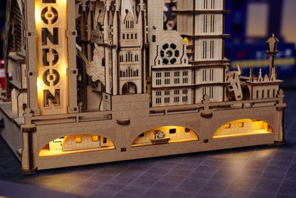 Marble Travel London – Marble Spaceport EGB01 – Houten Knikkerbaan