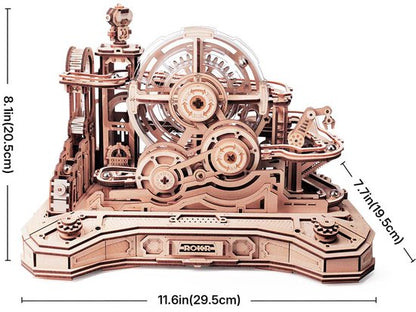 3D DIY Houten Modelbouwpakket Gearball Scramble, Marble Run, EGC01