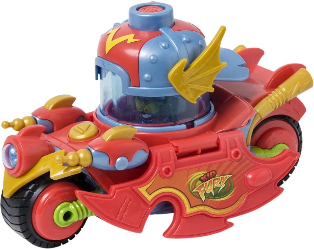 NAVO SuperThings Speed Fury-voertuig - Kid Fury figuur - 4+ jaar
