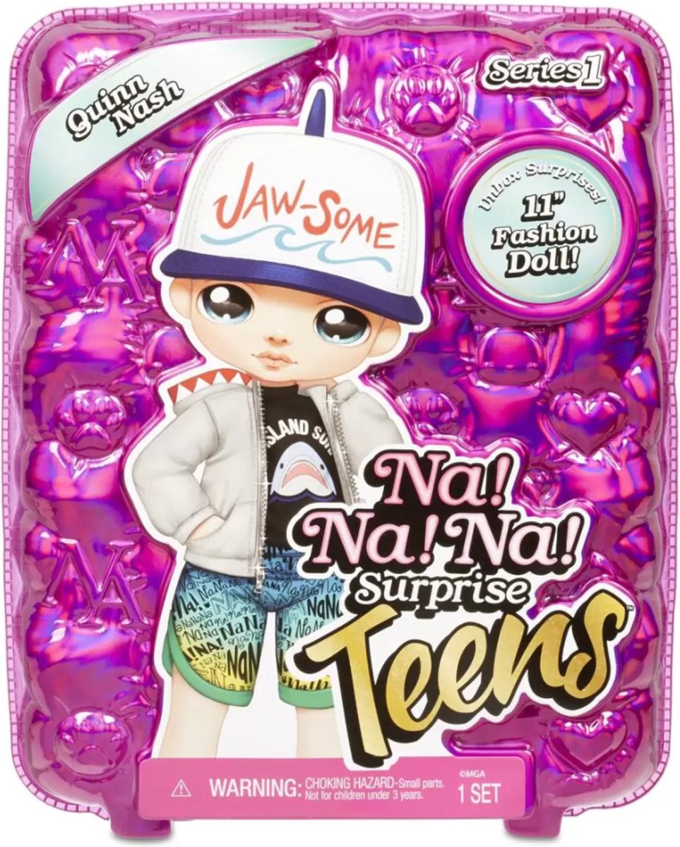 Na! Na! Na! Surprise Teens Doll Quinn Nash - Modepop