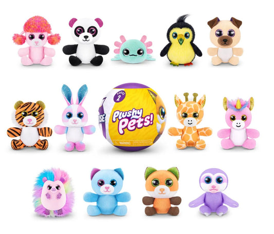 5 Surprise Plushy Pets Serie 2 van ZURU