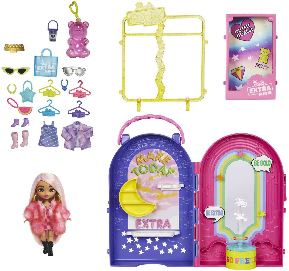 Barbie Extra Mini's Boetiek - Speelfigurenset
