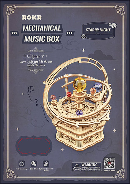 Robotime ROKR AMK51 - Muziekdoos - DIY - Starry Night