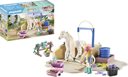 Horses of Waterfall Isabella en leeuwin speelset - 71354