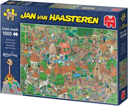 Jan van Haasteren - Efteling - Sprookjesbos - 1000 stukjes puzzel - Legpuzzel volwassenen