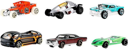Mattel - Hot Wheels Legends Tour Themed 6 speelgoedvoertuigen
