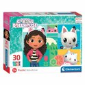 Clementoni - Puzzel - 30 Stukjes - Gabby's Dollhouse