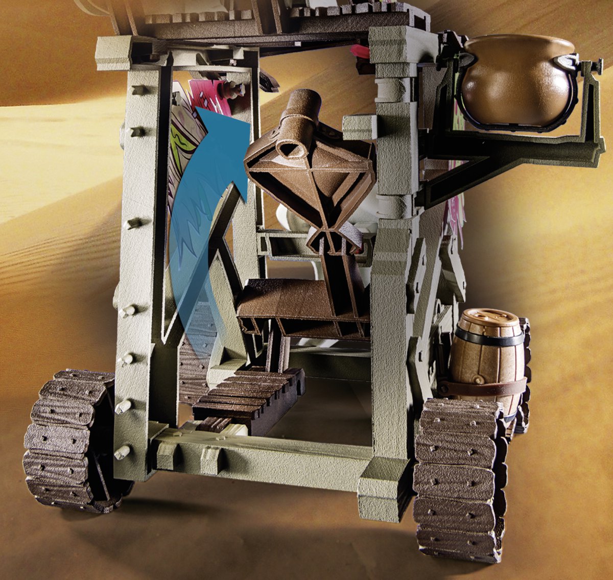 PLAYMOBIL Novelmore Sal'ahari Sands - Troon der Donder - 71025