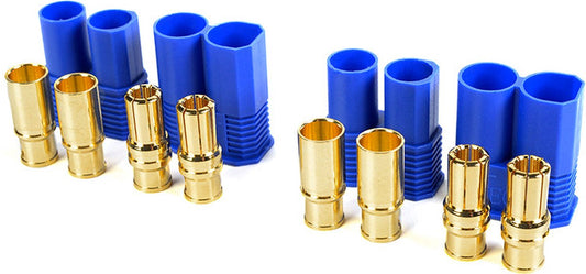 Revtec - Connector - EC-8 - Goudcontacten - Man. + Vrouw. - 2 paar