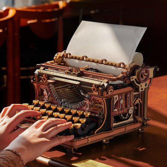 Mechanical Typewriter (magic version) - LK703C - ROKR Mechanical Gears Series - Typemachine