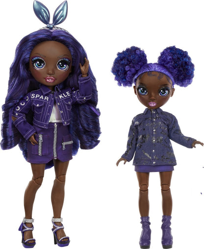 Rainbow High Junior High Special Edition Doll - 23 cm - Krystal Bailey - Paars - Modepop