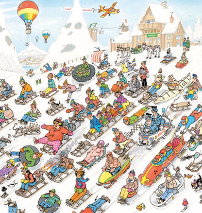 Jan van Haasteren - Van Onderen! - 1000 stukjes - Puzzel