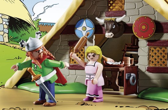 Playmobil 70932 - Asterix Abraracourcix Hut