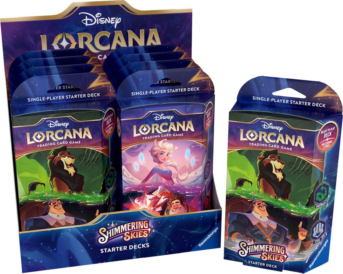 Lorcana Shimmering Skies Set 5 Starter Deck