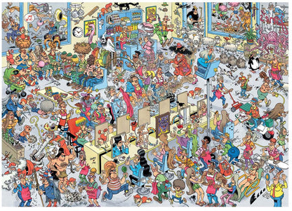 Jan van Haasteren - Bij de Kapper Puzzel 1000 Stukjes