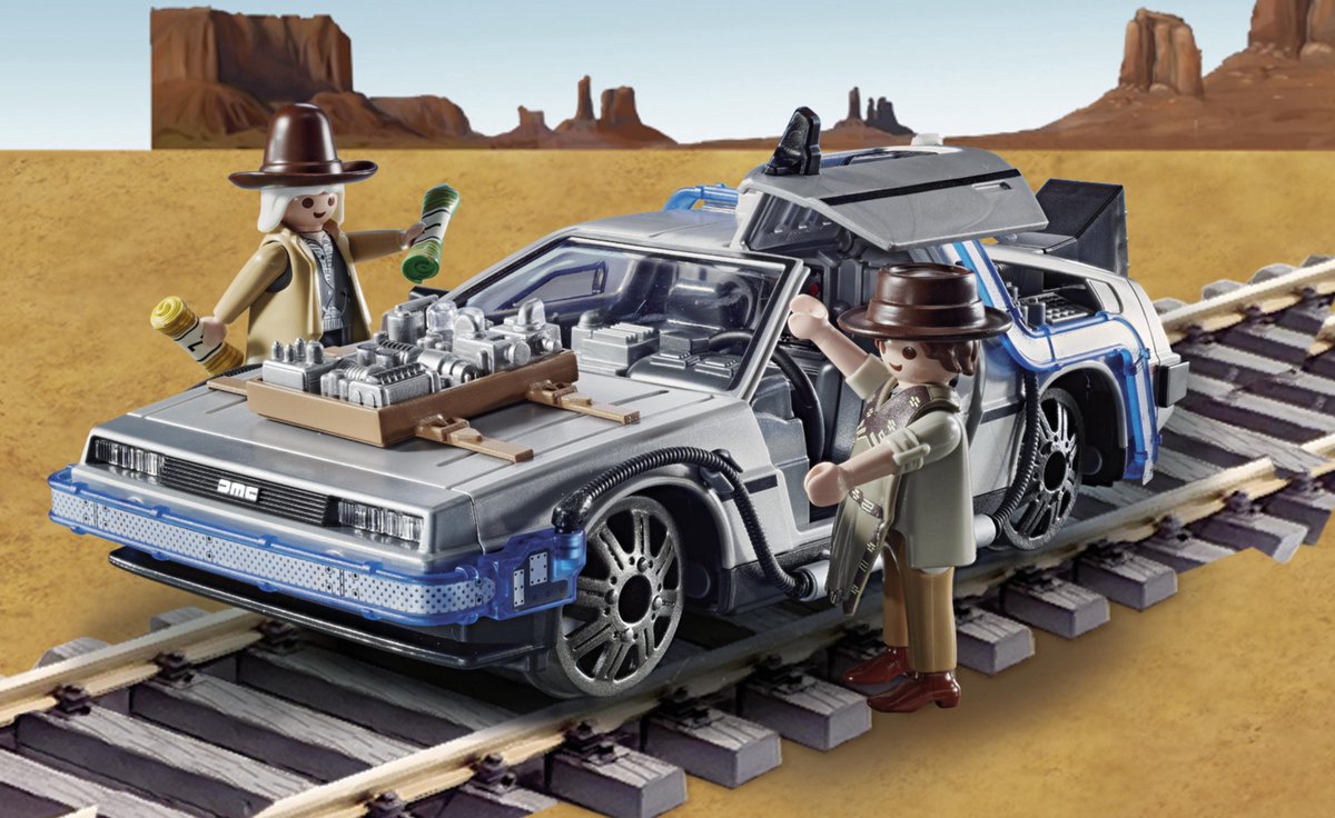 PLAYMOBIL Christmas Adventskalender 2022 "Back to the Future deel III" - 70576