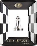Cast Chess Puzzle - Pawn - Silver