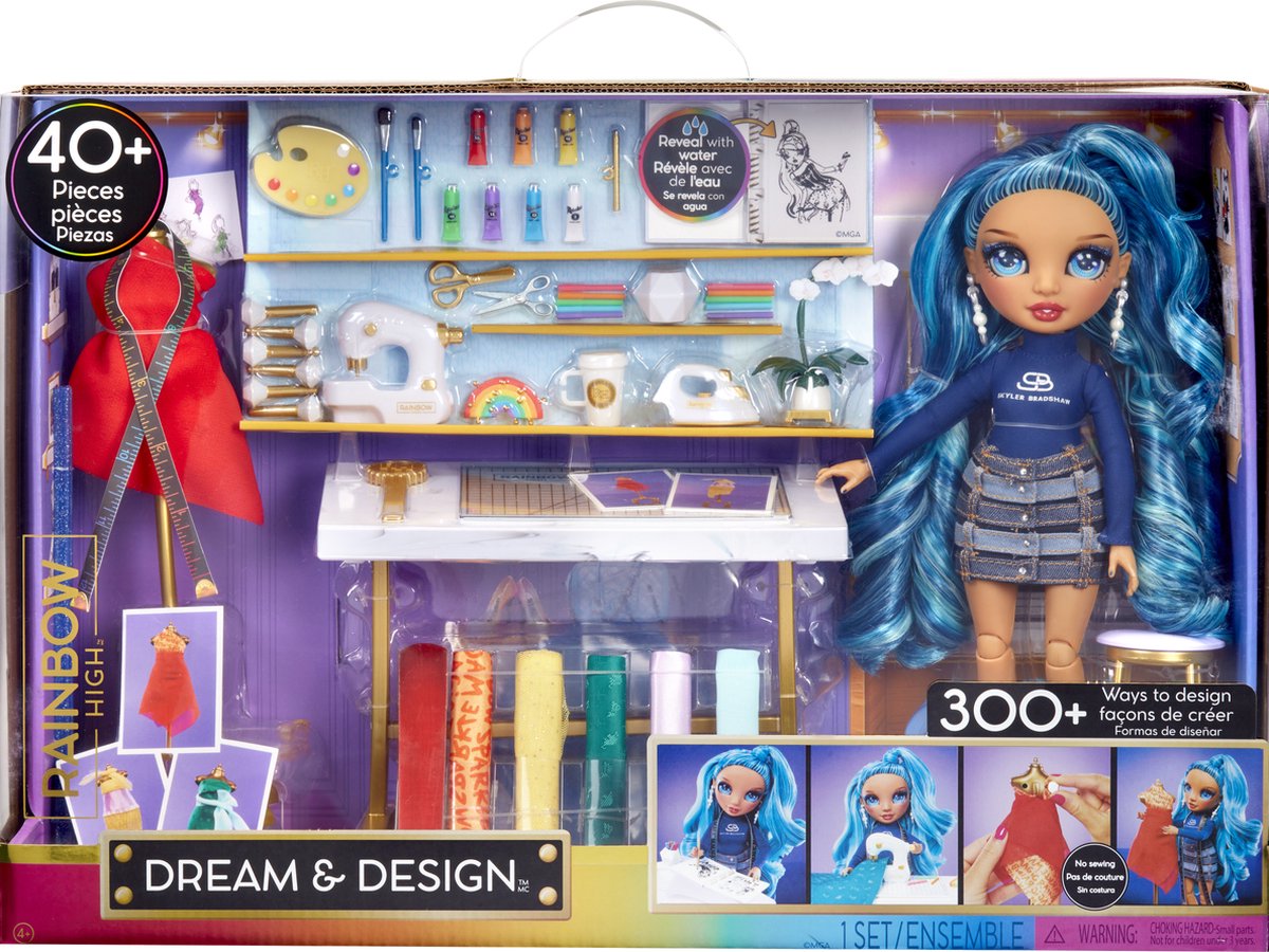 Rainbow High Dream & Design Fashion Studio Speelset - Met Skyler Doll