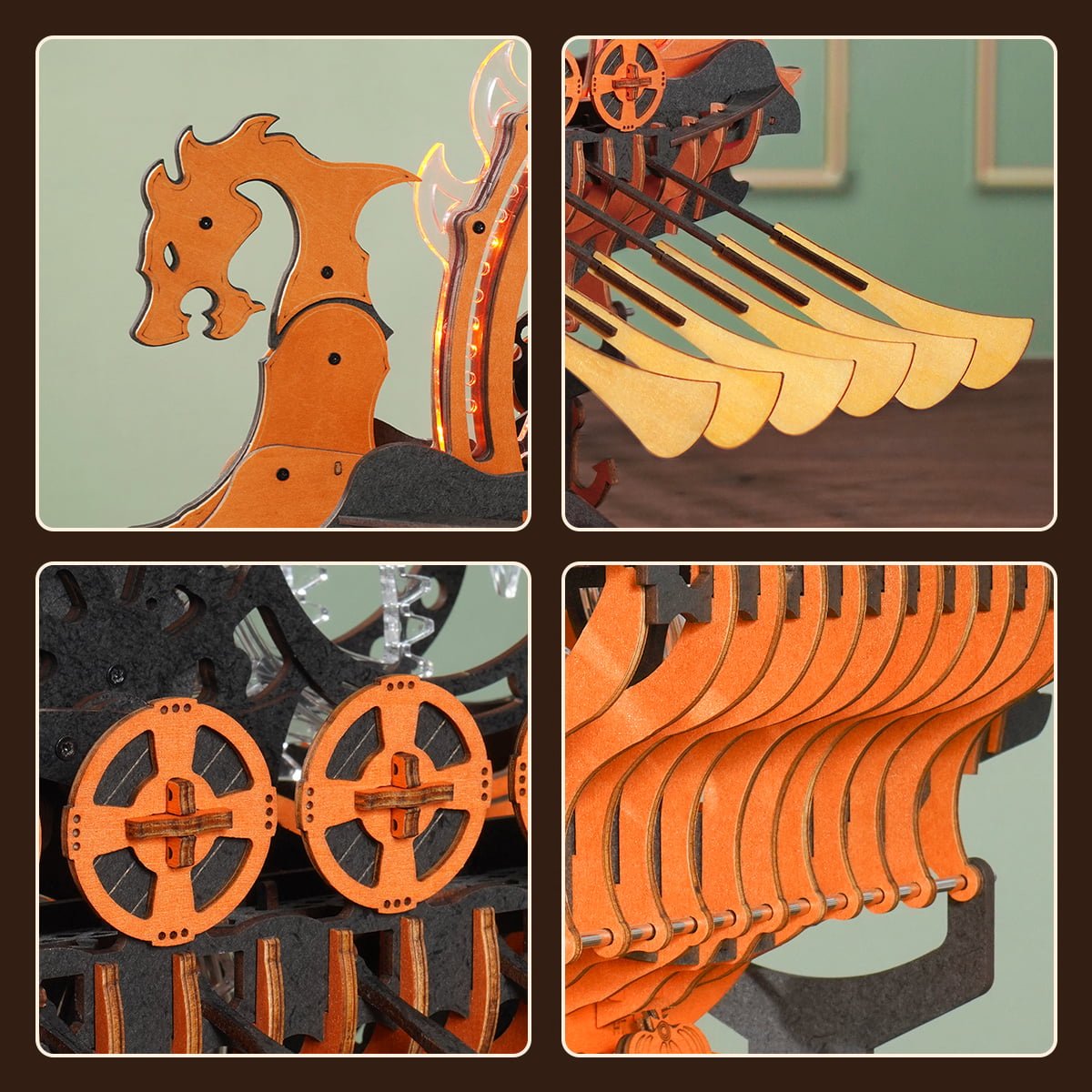 Viking Dragon Ship LK802
