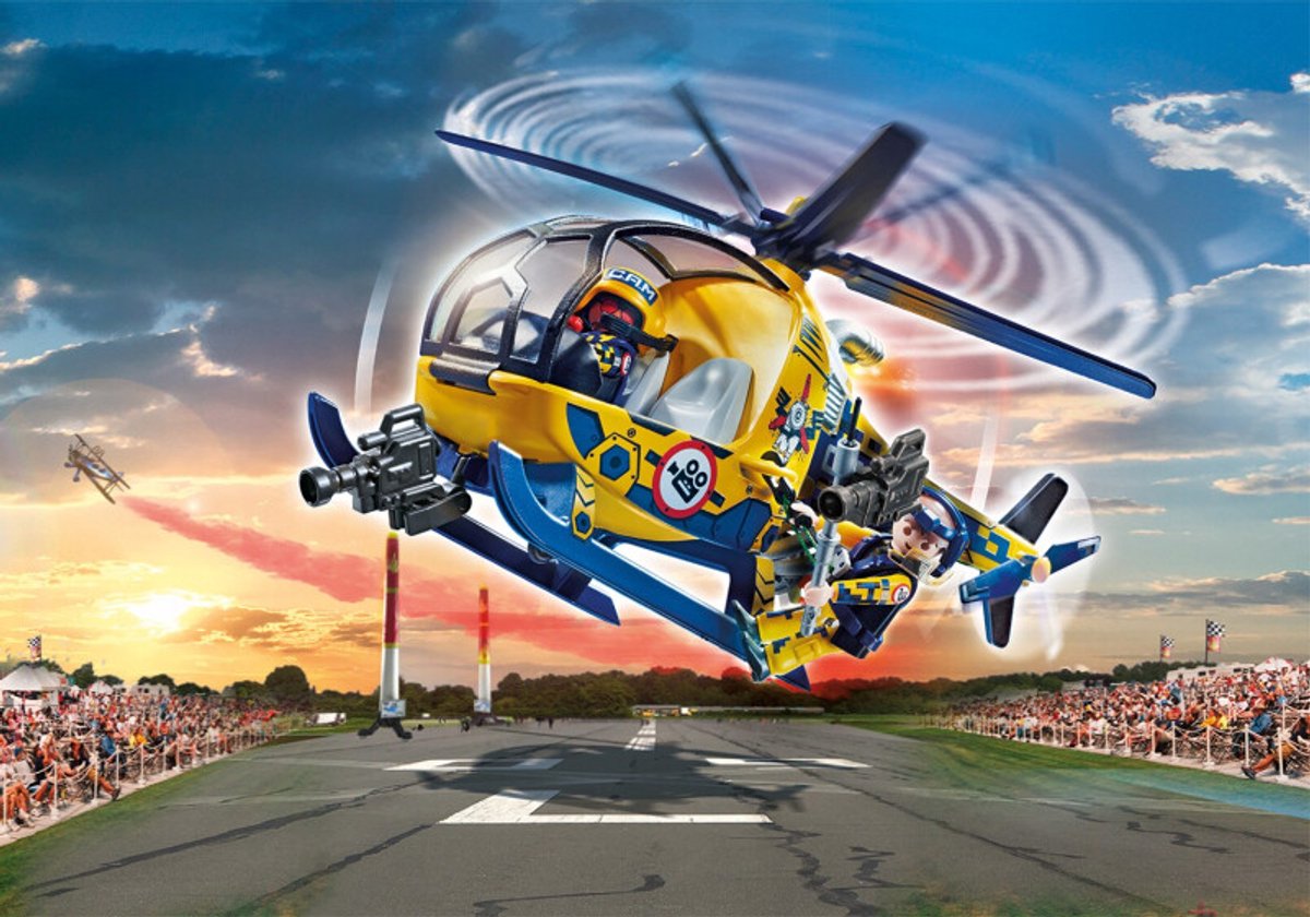 PLAYMOBIL Air Stuntshow filmploeghelikopter - 70833
