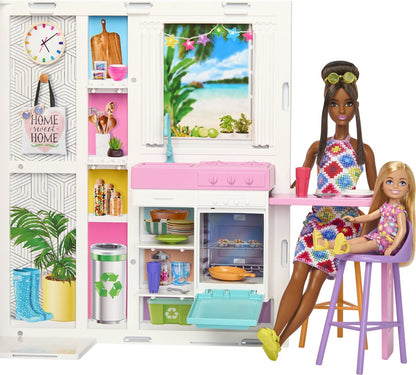 Barbie 65 jaar Vakantiehuis - Barbiepop - Poppenhuis