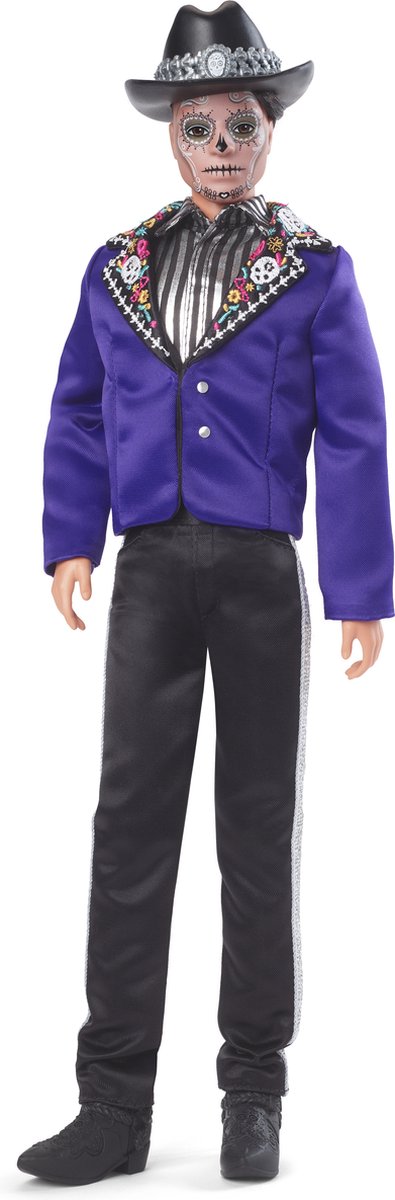 Barbie Signature Ken Dag Van De Doden-pop Veelkleurig