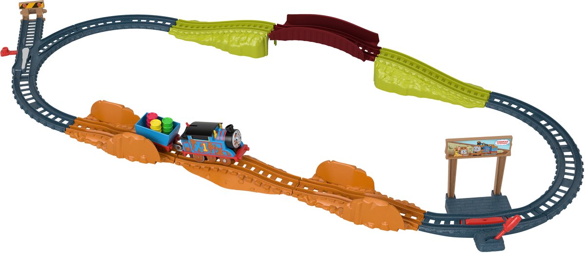 Fisher-Price Thomas & Friends HHV98, Trein & spoorset, 3 jaar, Metaal, Kunststof, Meerkleurig