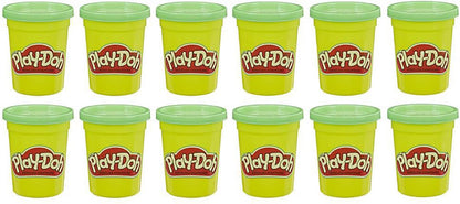 Play-Doh Groene Klei - 12 Potjes