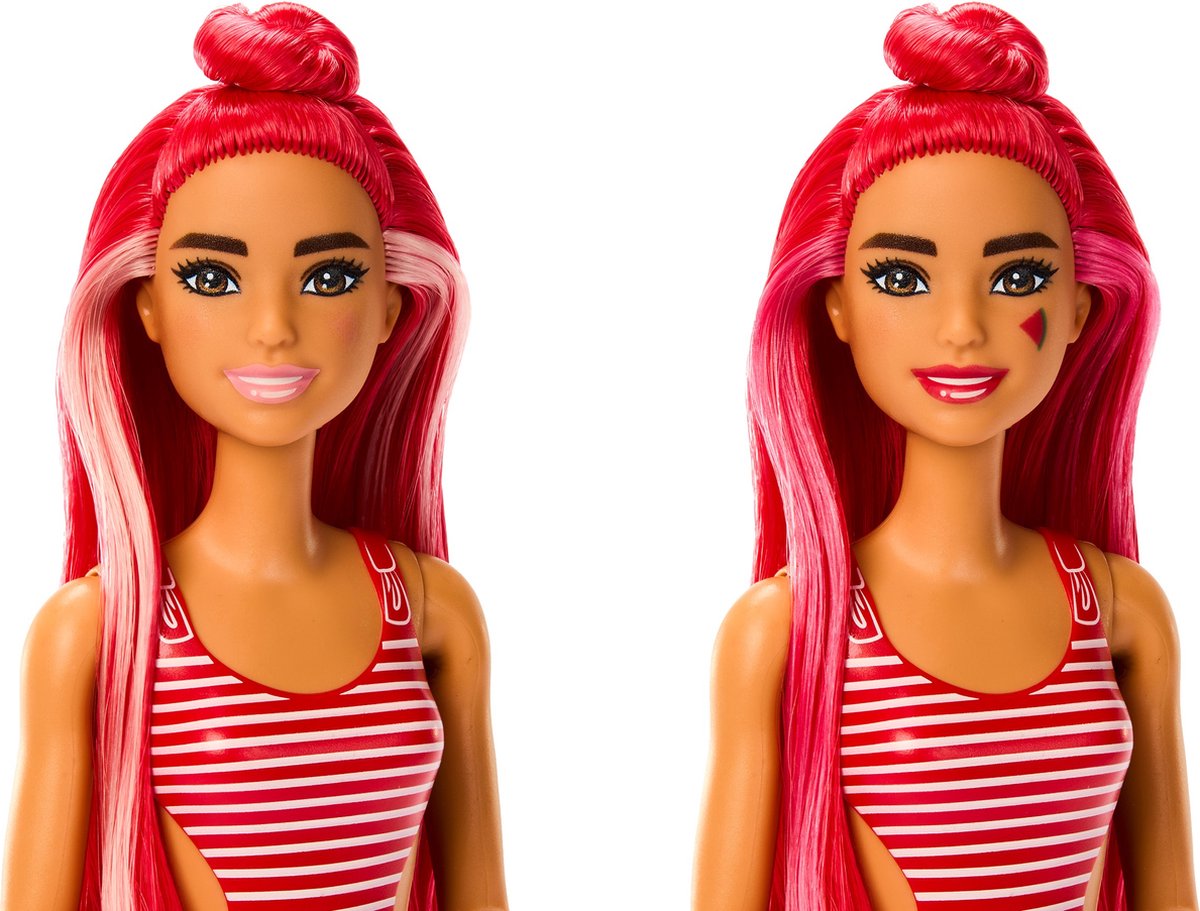 Barbie Pop! Reveal - Serie Fruit Watermeloensap - Barbiepop