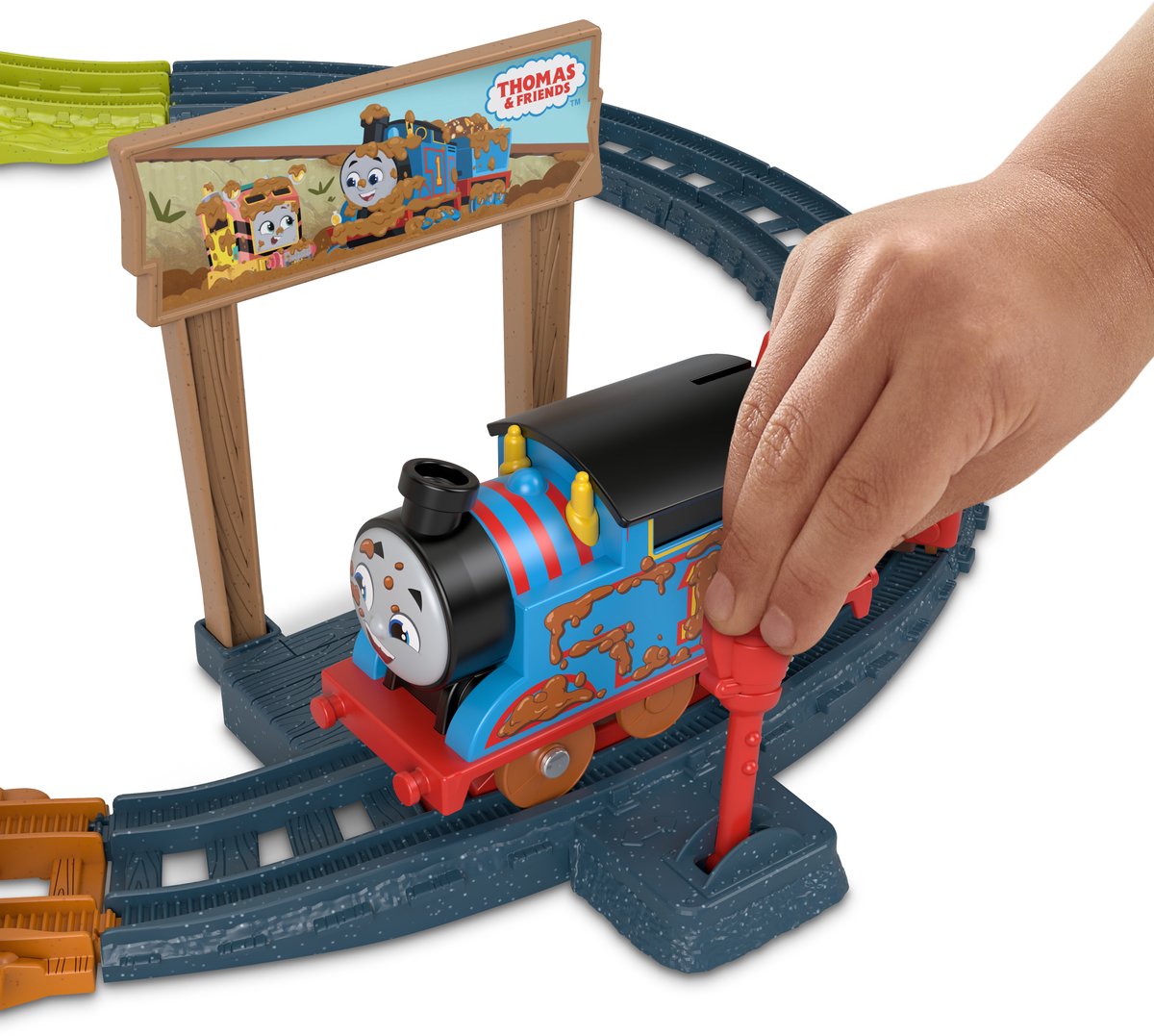 Fisher-Price Thomas & Friends HHV98, Trein & spoorset, 3 jaar, Metaal, Kunststof, Meerkleurig