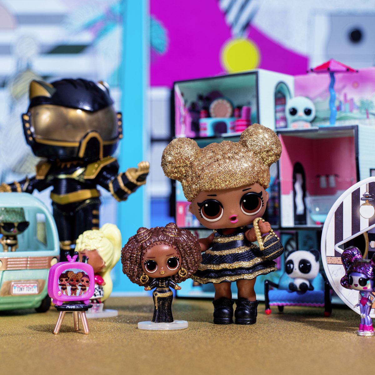 L.O.L. Surprise! Mini Bal Serie 1 - Minipop met 5 verrassingen