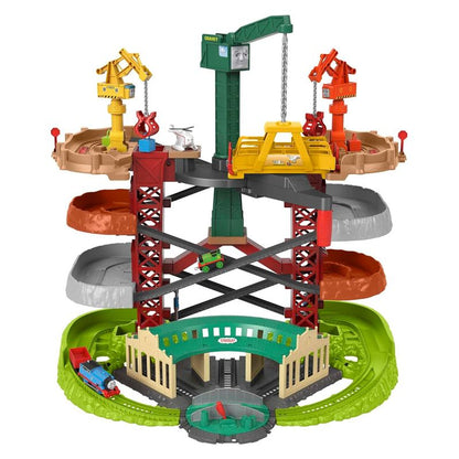thomas and friends trains and cranes super tower