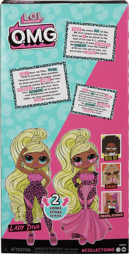 L.O.L. Surprise! OMG HoS-pop - 25 cm - Lady Diva
