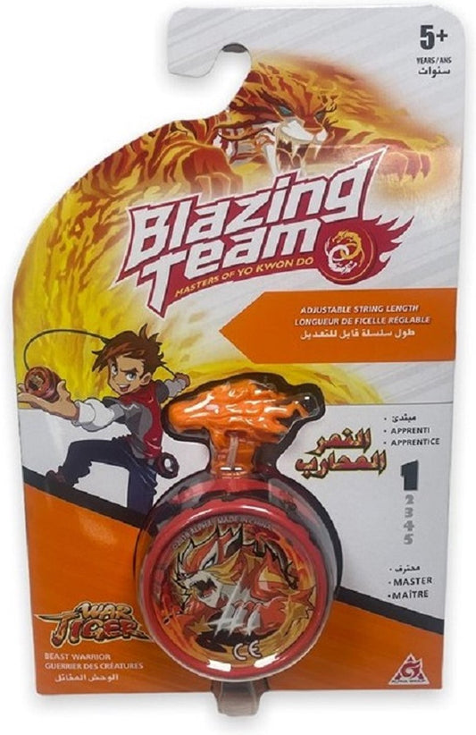BLAZING TEAM Yo-yo Creature Warrior Level 1 - War Tiger