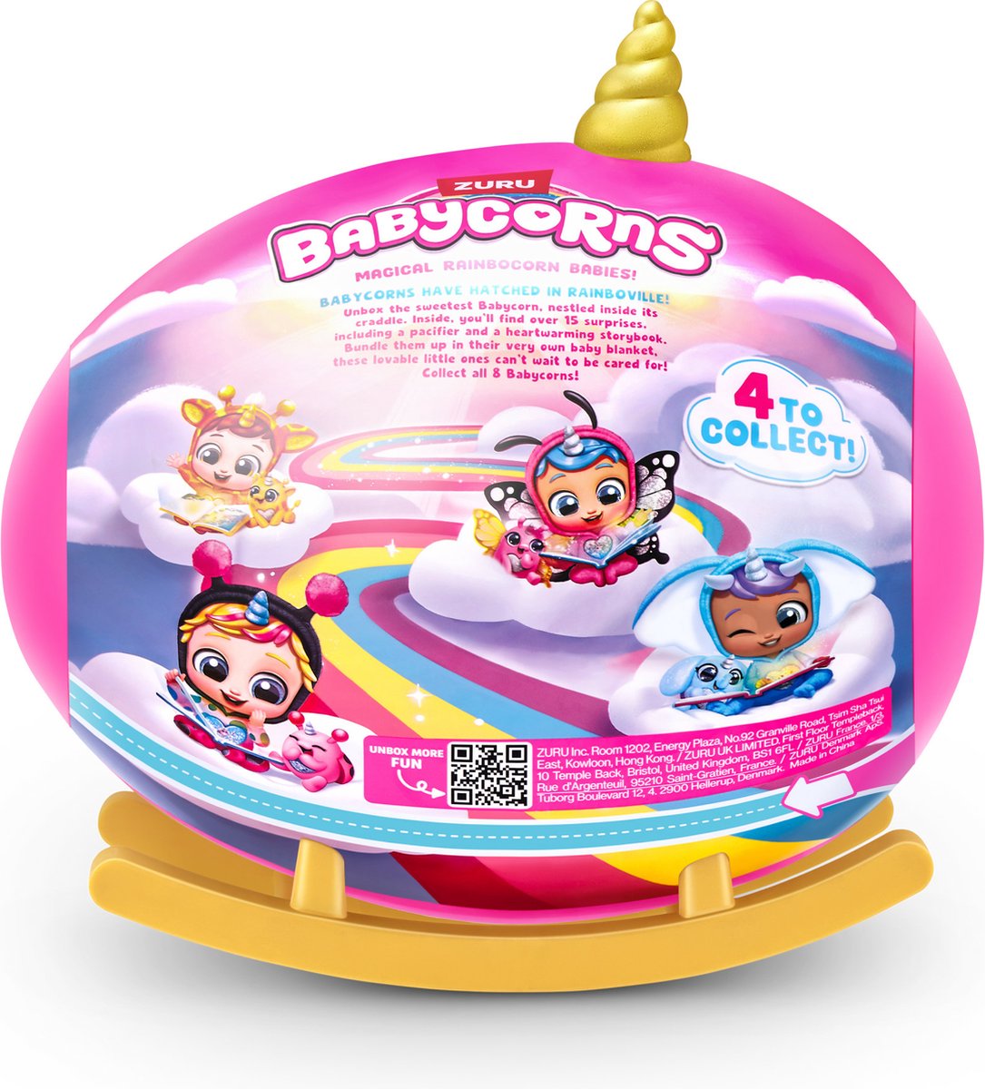 Zuru Rainbocorn babycorn surprise klein magisch speelgoed verrassing.