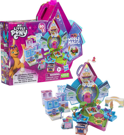 My Little Pony Mini World Magic Epic Mini Crystal Brighthouse, Gebouw, 5 jaar, Meerkleurig