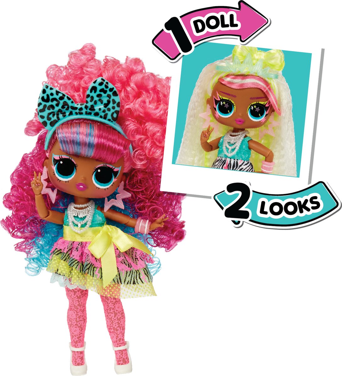 L.O.L. Surprise! Tweens Surprise - 16,5 cm - Swap Modepop - Curls-2-Crimps Cora