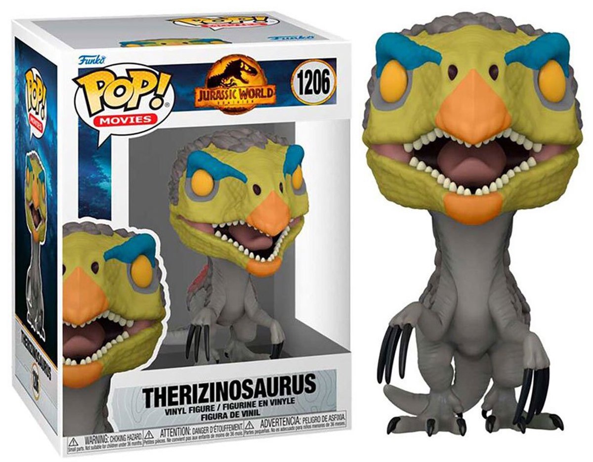 Funko Jurassic World Verzamelfiguur POP! Movies Therizinosaurus 9 cm Multicolours