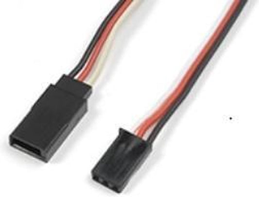 Revtec - Servo verlengkabel - Futaba - 22AWG / 60 Strengen - 30cm - 1 st