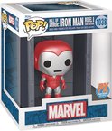 Funko Iron Man Verzamelfiguur Marvel POP! Deluxe Hall Of Armor Iron Man Model 8 Silver Centurion PX Exclusive