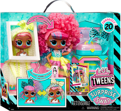 L.O.L. Surprise! Tweens Surprise - 16,5 cm - Swap Modepop - Curls-2-Crimps Cora