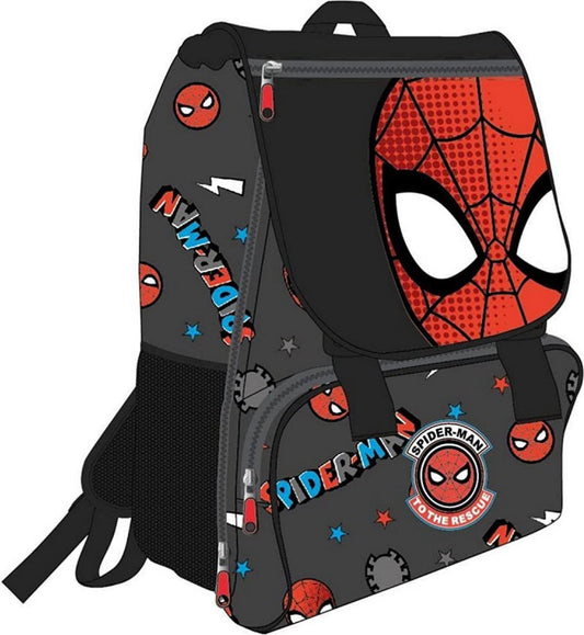 Casual Rugtas Spiderman Zwart (28,5 x 15 x 41 cm)