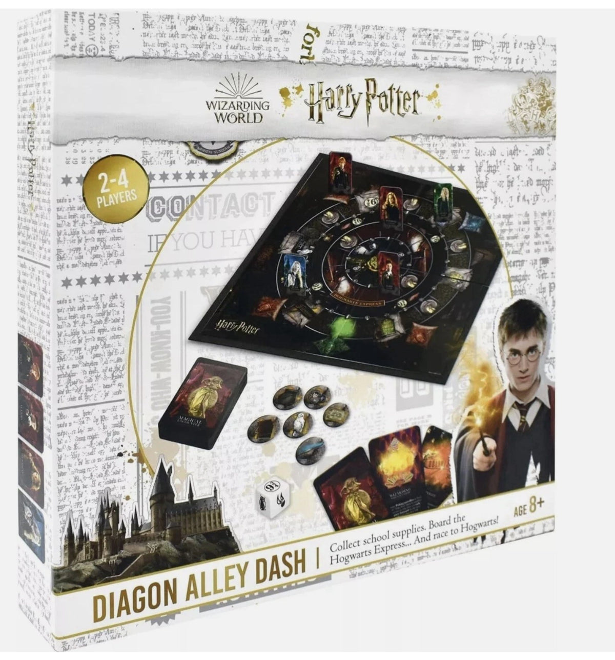 Harry Potter Diagon Alley Dash Game - Engelse versie bordspel