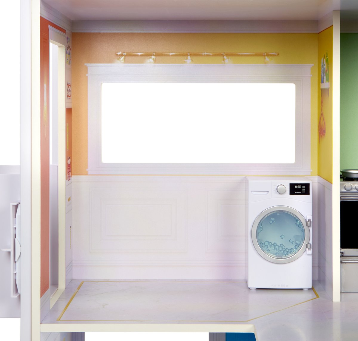 Rainbow High Huis - Houten poppenhuis met dakterras - Poppenhuis