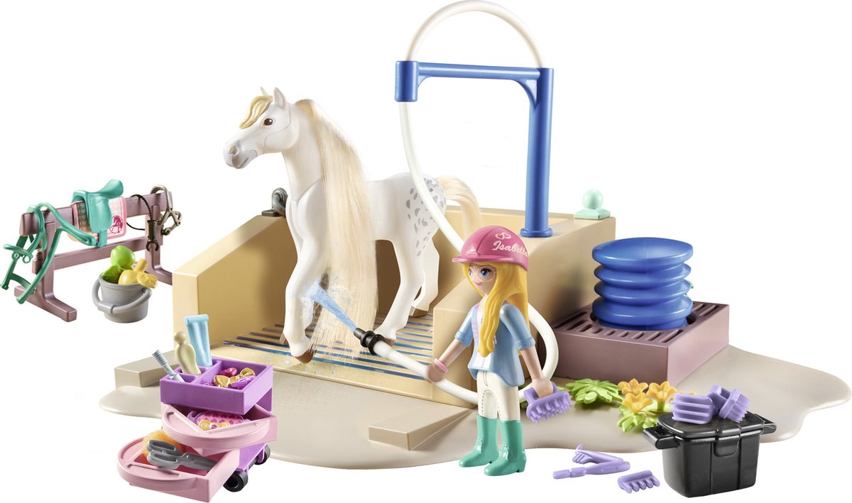 Horses of Waterfall Isabella en leeuwin speelset - 71354